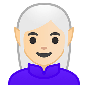 Noto Emoji Oreo 1F9dd 1F3fb 200D 2640