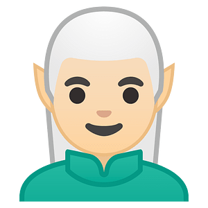 Noto Emoji Oreo 1F9dd 1F3fb 200D 2642