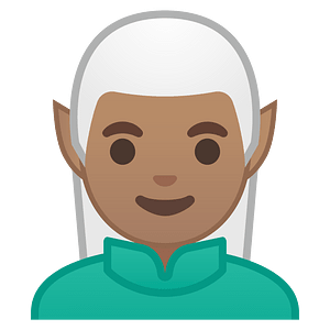 Noto Emoji Oreo 1F9dd 1F3fd 200D 2642