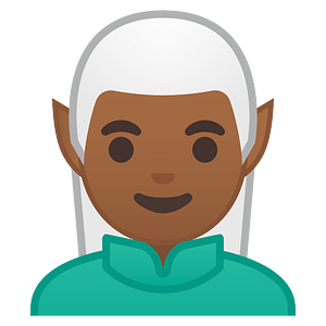 Noto Emoji Oreo 1F9dd 1F3fe 200D 2642