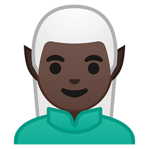 Noto Emoji Oreo 1F9dd 1F3ff 200D 2642