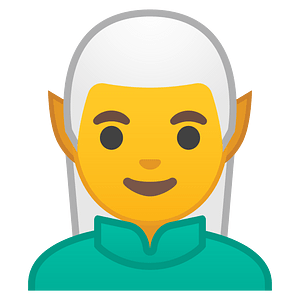 Noto Emoji Oreo 1F9dd 200D 2642