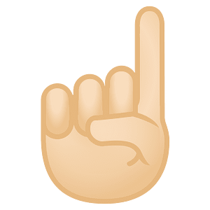 Noto Emoji Oreo 261D 1F3fb