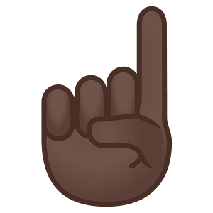 Noto Emoji Oreo 261D 1F3ff