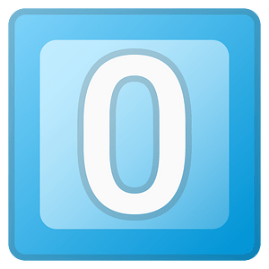 Noto Emoji Pie 0030 20E3