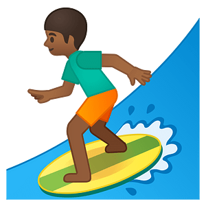 Noto Emoji Pie 1F3c4 1F3fe 200D 2642