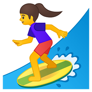 Noto Emoji Pie 1F3c4 200D 2640