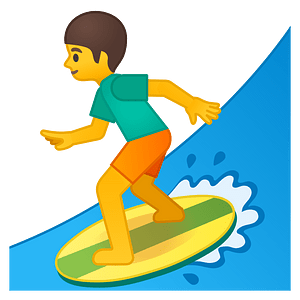 Noto Emoji Pie 1F3c4 200D 2642