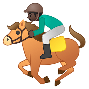 Noto Emoji Pie 1F3c7 1F3ff
