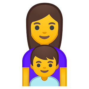 Noto Emoji Pie 1F469 200D 1F466