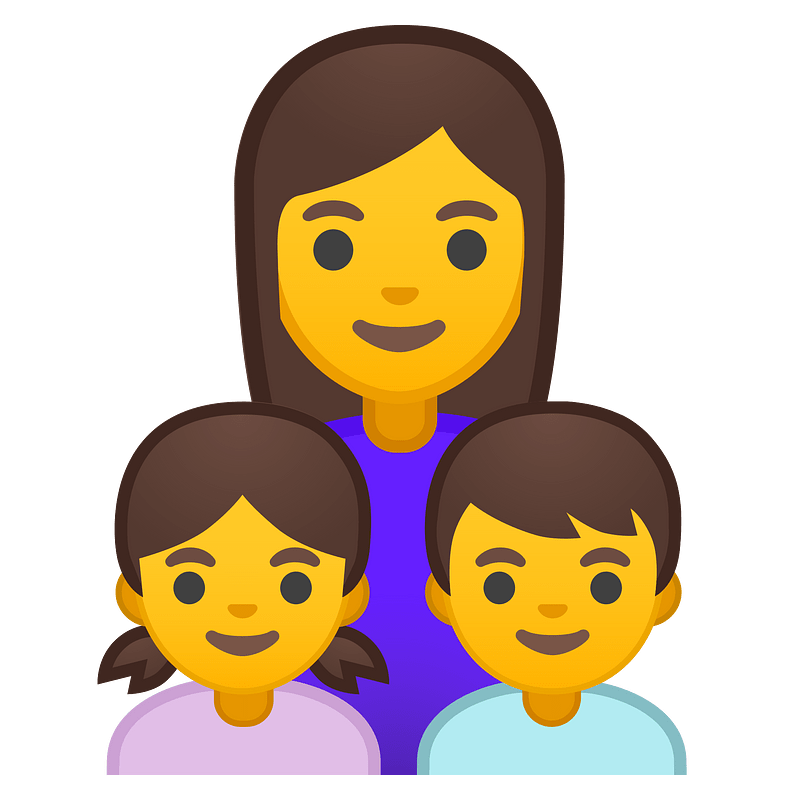 Noto Emoji Pie 1F469 200D 1F467 200D 1F466