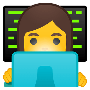 Noto Emoji Pie 1F469 200D 1F4bb