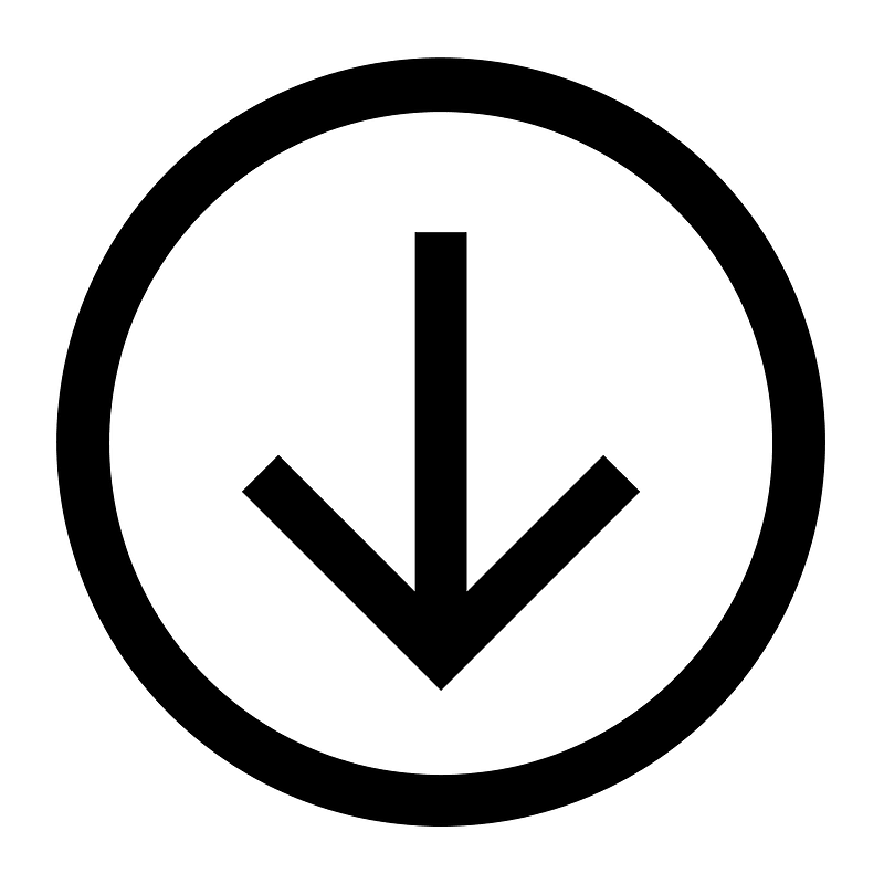 Downarrowcircle