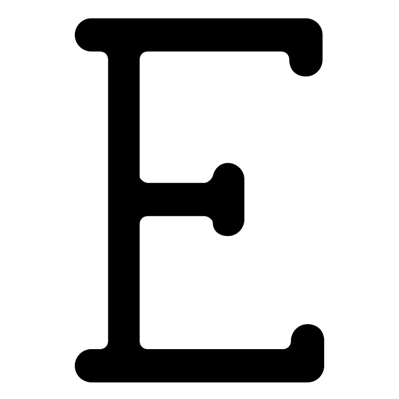E