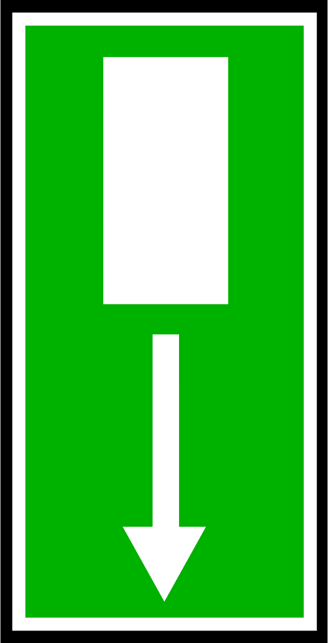 Green Exit Down