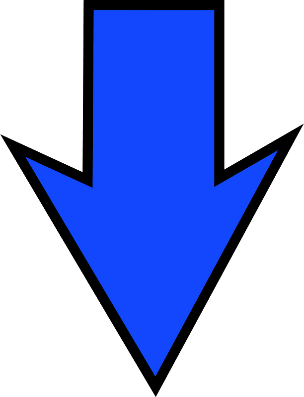 Blue down