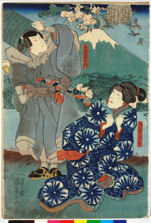 Triptych print, Utagawa Kuniyoshi