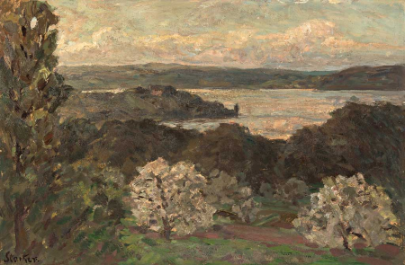 Erwin Starker Bodensee mit Mainau, Erwin Starker, before 1938