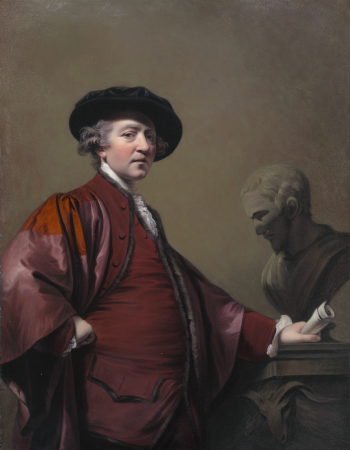 Self-portrait, Henry Bone, signed and dated 1804