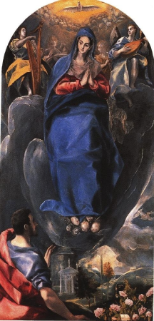 The Virgin of the Immaculate Conception and St John, El Greco