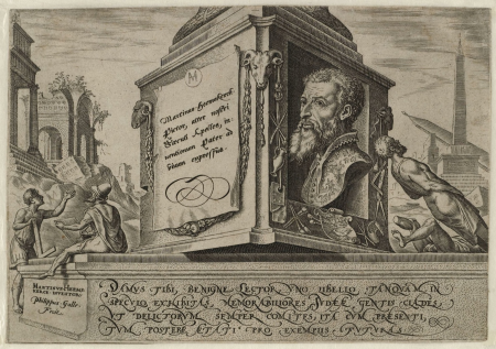 Portret van Maarten van Heemskerck, geboren Heemskerk 1498, overleden Haarlem 1574, Inventarisnummer NL-HlmNHA 53013840, Maarten van Heemskerck, between 1569 and 1612