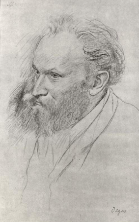 Etching of "Portrait Edouard Manet, Étude" seated, turned to the left., Edgar Degas, circa 1861