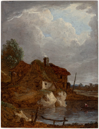 Benjamin Barker (1776–1838) - Cottage near Chippenham - Barker-K06480, Benjamin Barker, before 1839