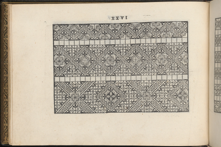 The True Perfection of the Design of Various Sorts of Embroidery, page 13 (verso), Giuseppe Porta, 1567