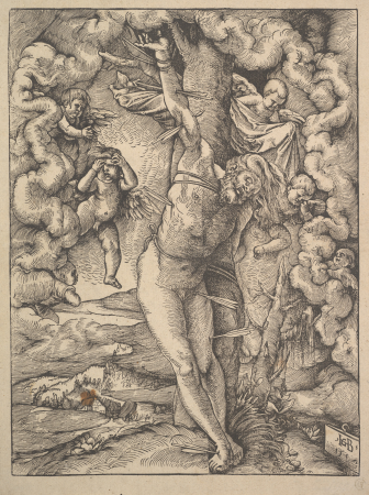 St. Sebastian Bound to a Tree, Hans Baldung Grien, 1514