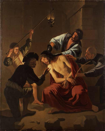 The Mocking of Christ, Jan Janssens, between 1621 and 1650