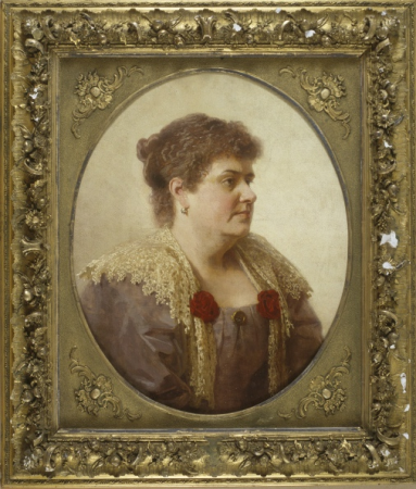 "Portrait of Mrs. Jelizaveta Kyn", Johann Köler, 1896