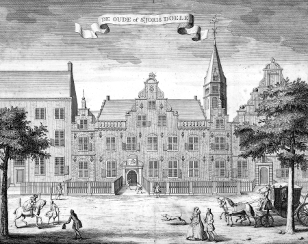 De Oude of St. Joris Doelen in 1730, Gerrit van Giessen