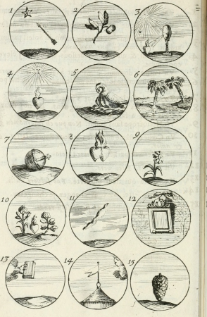 Livre curieux et utile pour les sçavans et artistes - composé de trois alphabets de chiffres simples, doubles and triples, fleuronnez et au premier trait - accompagné d'un tres grand nombre de (14746559332), 1685