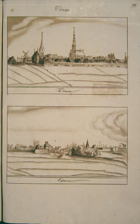 Atlas Schoemaker: Noord-Holland, Edam, Cornelis Pronk, between 1710 and 1735