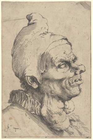 Ribera - Head of a Man in Pointed Cap, 55650, Jusepe de Ribera