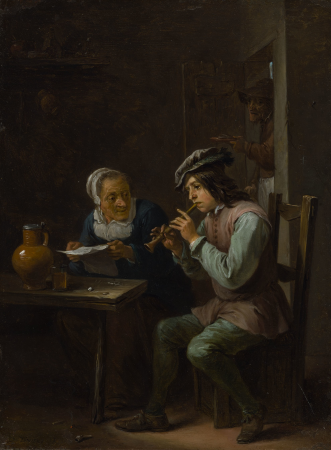 The Flageolet Player, David Teniers the Younger, between 1635 and 1640