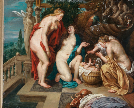 The Daughters of Cecrops Finding the Child Erichthonius, Peter Paul Rubens, by 1640