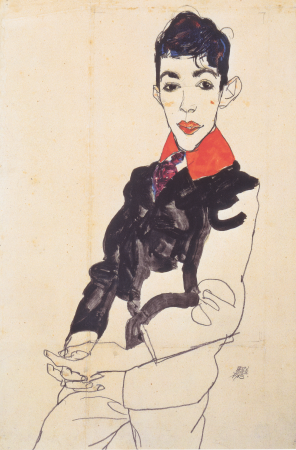 Portrait of a boy Erich Lederer, Egon Schiele, 1913