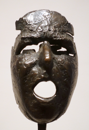 Monserrat Crying by Julio Gonzalez, c. 1938-1939, bronze - Scharf-Gerstenberg Collection - DSC03892