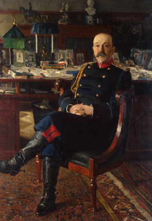 Portrait of Adjutant-General P. P. Gesse, Nikolay Bogdanov-Belsky, 1904