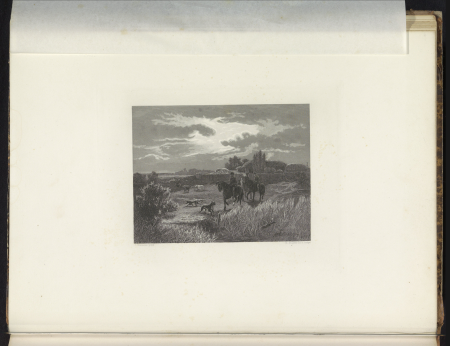 Saksische landhoeve in de 5e eeuw Een Saksische landhoeve in de vijfde eeuw (titel op object), BI-1997-1407A-7, Conradijn Cunaeus, between 1865 and 1870