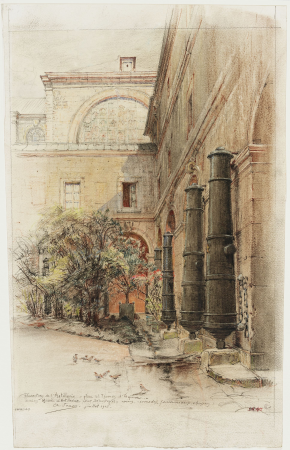 Ancien musée d'artillerie, place Saint-Thomas d'Aquin, D.3482, Charles Jouas, En 07–1916