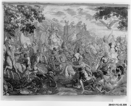 The Battle of Arbela from a set of The Story of Alexander, Charles Le Brun, circa 1700–1735