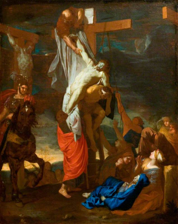 The Descent from the Cross, Charles Le Brun, circa 1643