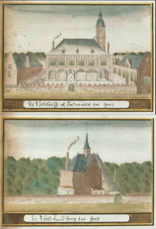 Atlas Schoemaker: Zeeland, Goes, Cornelis Pronk, between 1710 and 1735