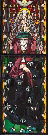 Detail with St. Ann, Józef Mehoffer, between 1907 and 1909