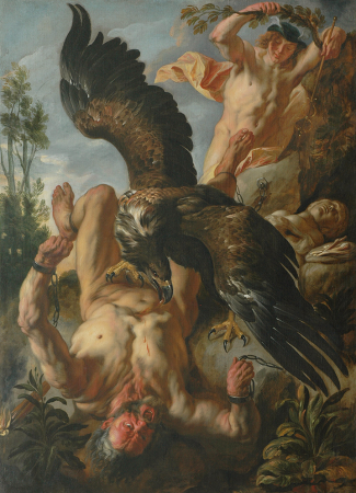 Prometheus Bound, Jacob Jordaens, circa 1640