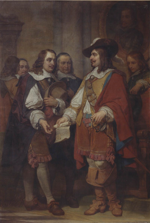 Foundation of the Antwerp Academy by David Teniers II, Nicaise de Keyser