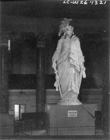 Plaster model of Statue of Freedom LCCN2009631414, 1859