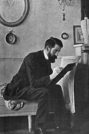 Paul César Helleu in his Studio, Paul César Helleu, no later than 1903
